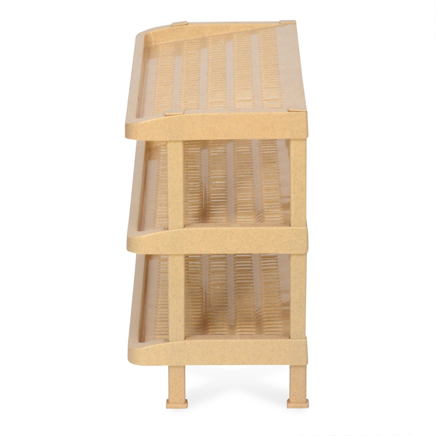 Nilkamal Multipurpose 3 Shelf Rack (Beige)