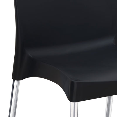 Nilkamal Novella 07 Chair (Iron Black)