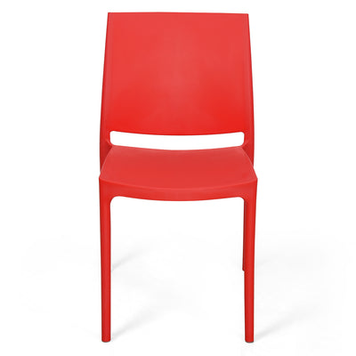 Nilkamal Novella 08 Chair (Bright Red)