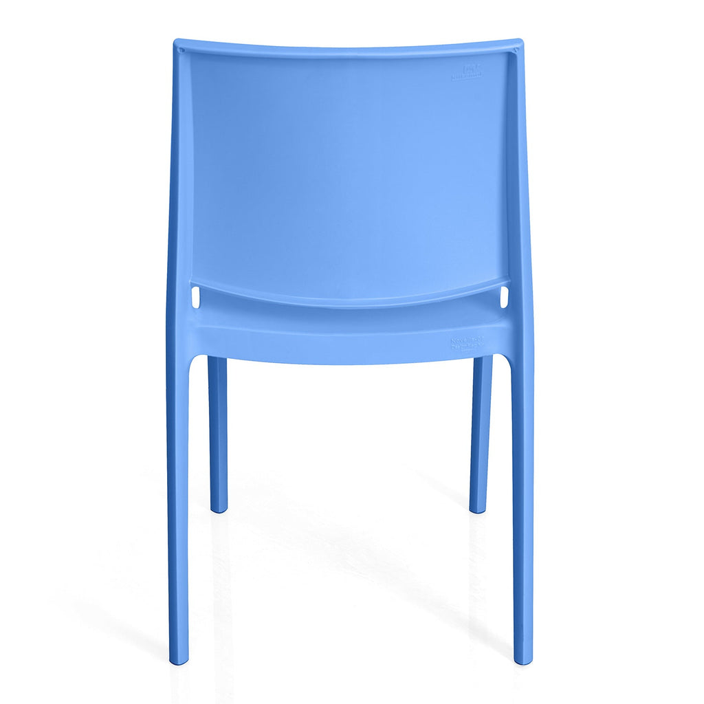 Nilkamal Novella 08 Armless Chair (Blue)