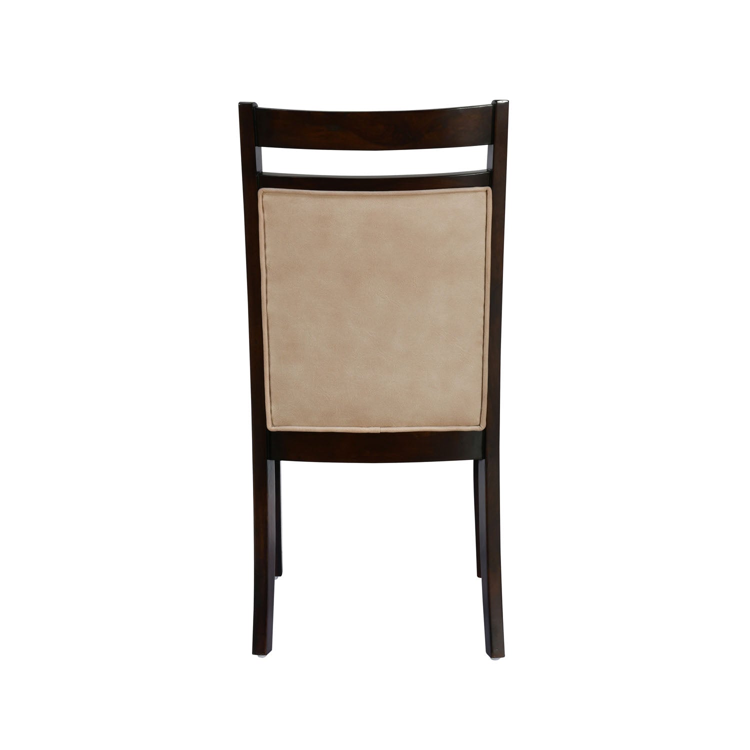 Pedro Solid Wood Dining Chair in Beige Finish