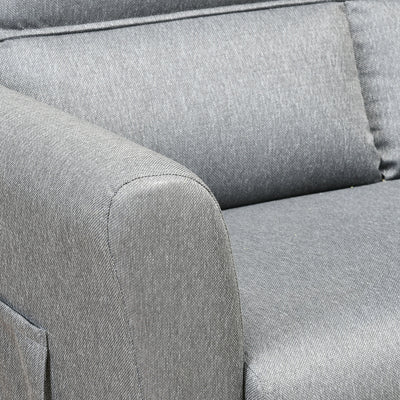 Piper 2 Seater Sofa (Grey)