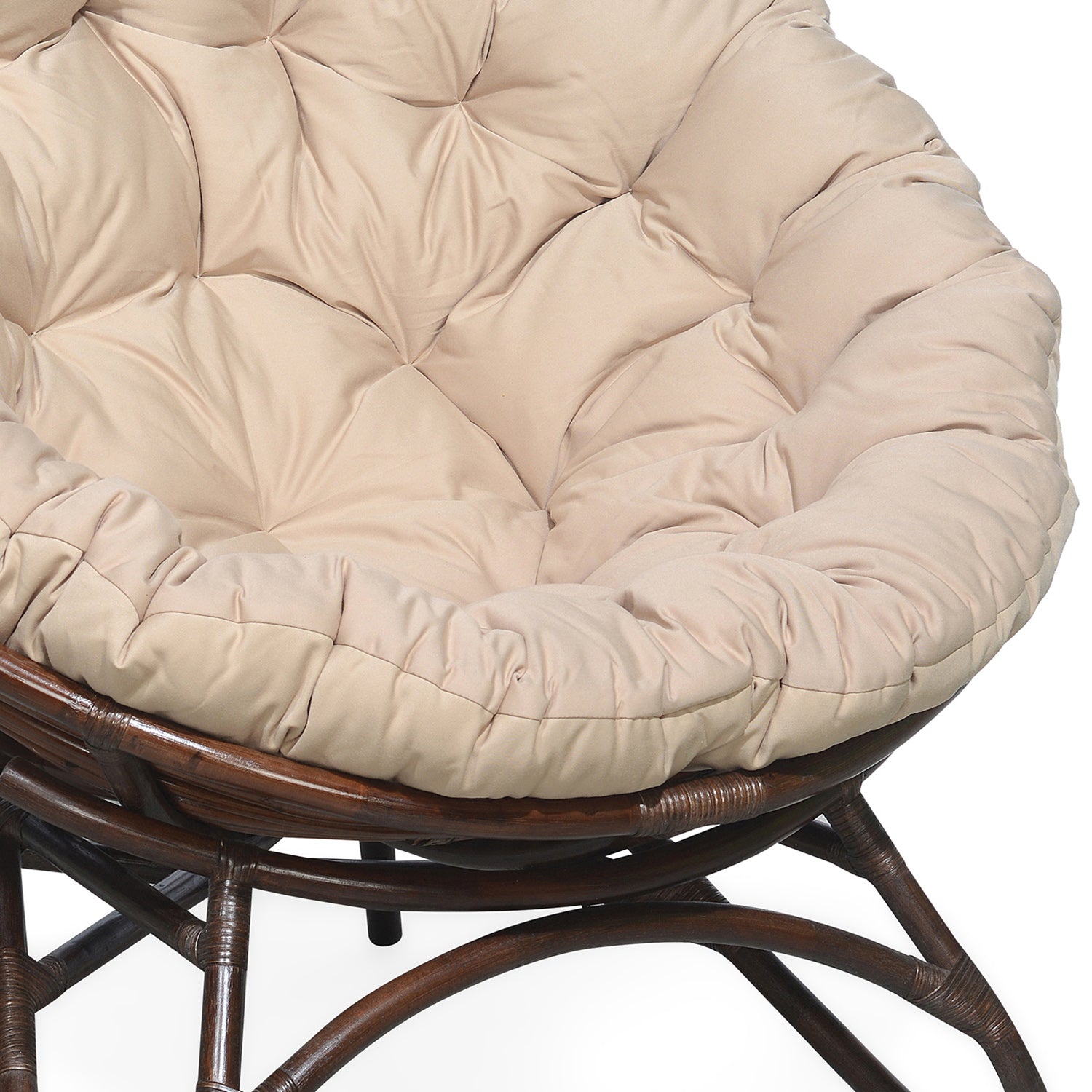 Plush Occassional Chair (Brown)