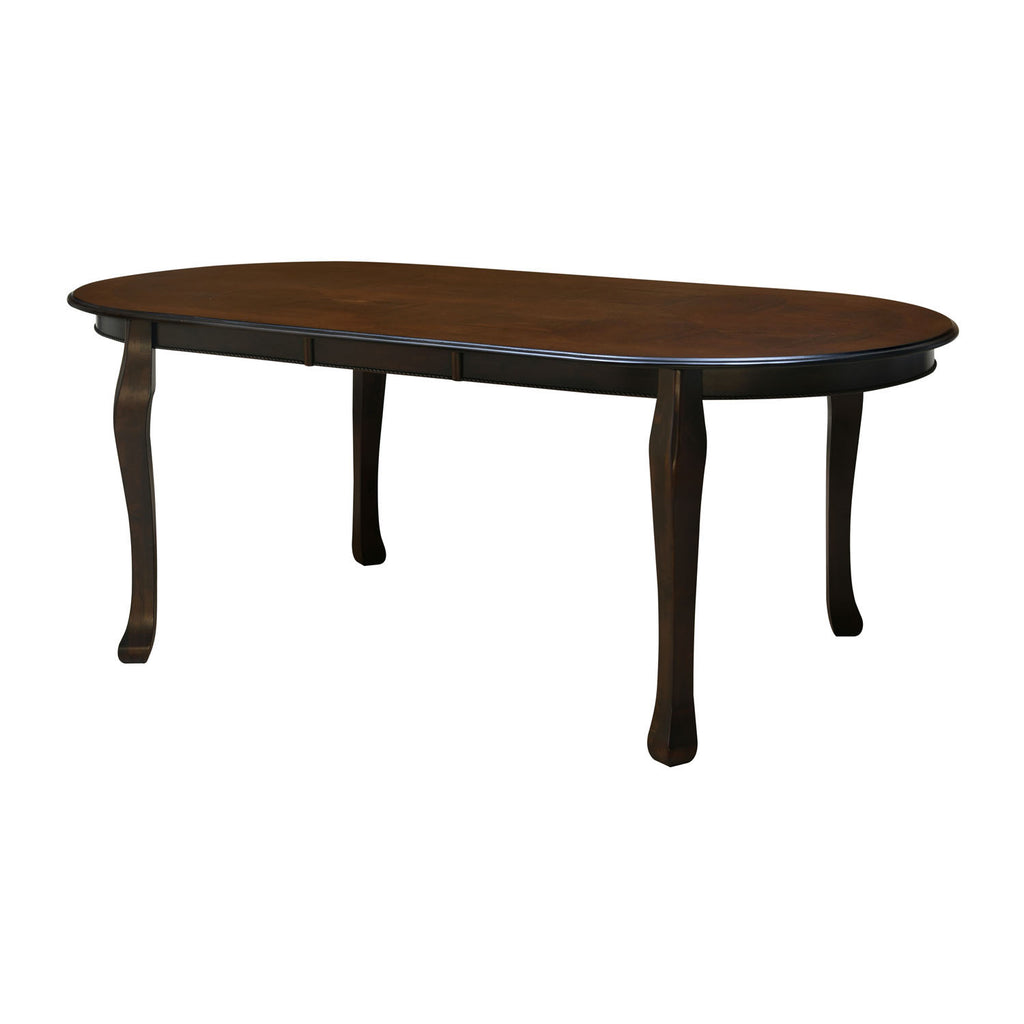 Portsmouth 6 Seater Solid Wood Dining Table (Cappucino)