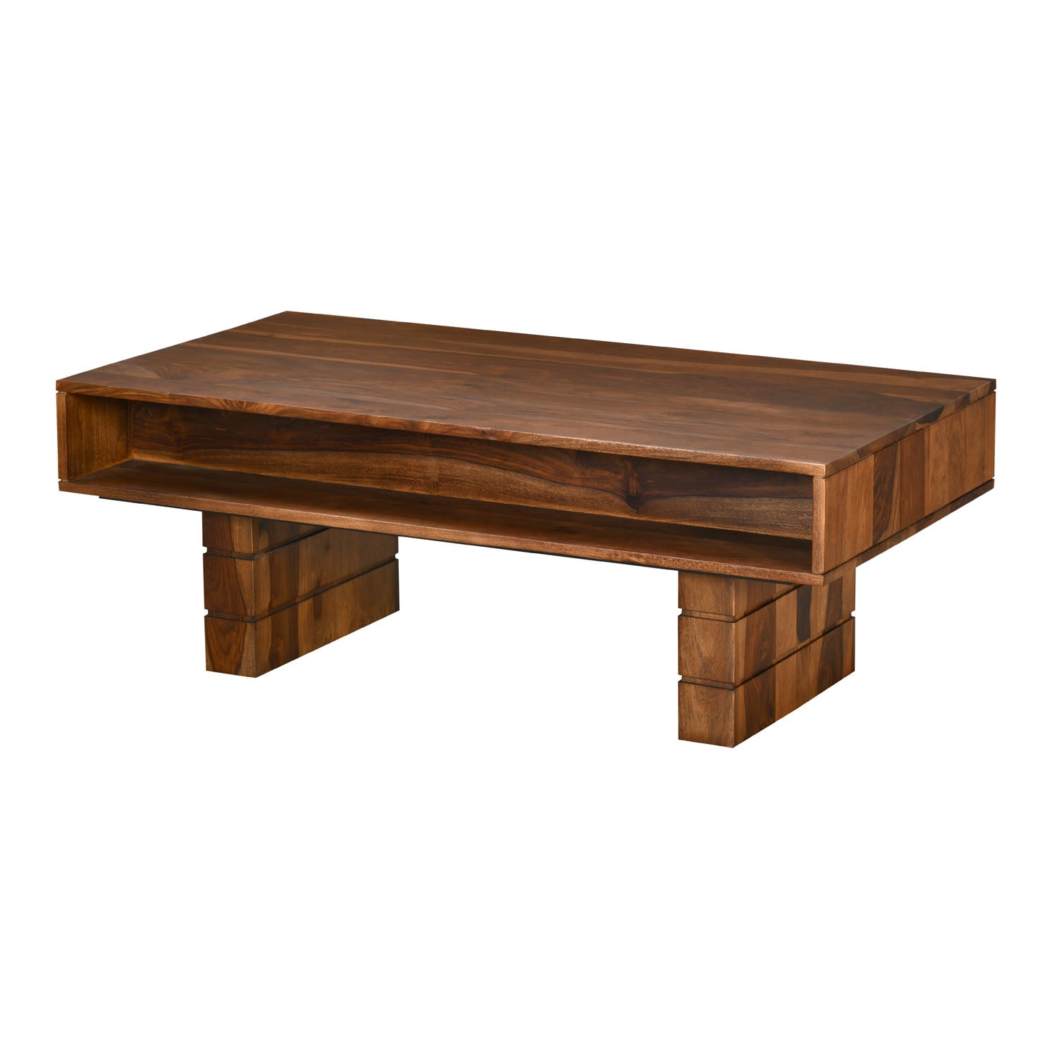 Pride Solid Wood Center Table (Walnut)