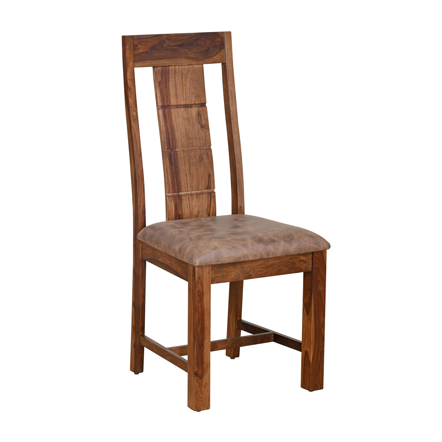 Pride Solid Wood Dining Chair (Walnut)