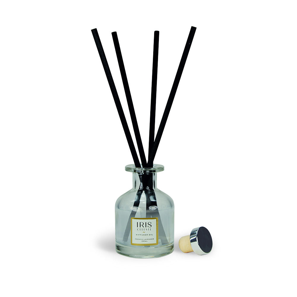 French Lavender Reed Diffuser Set (Purple)