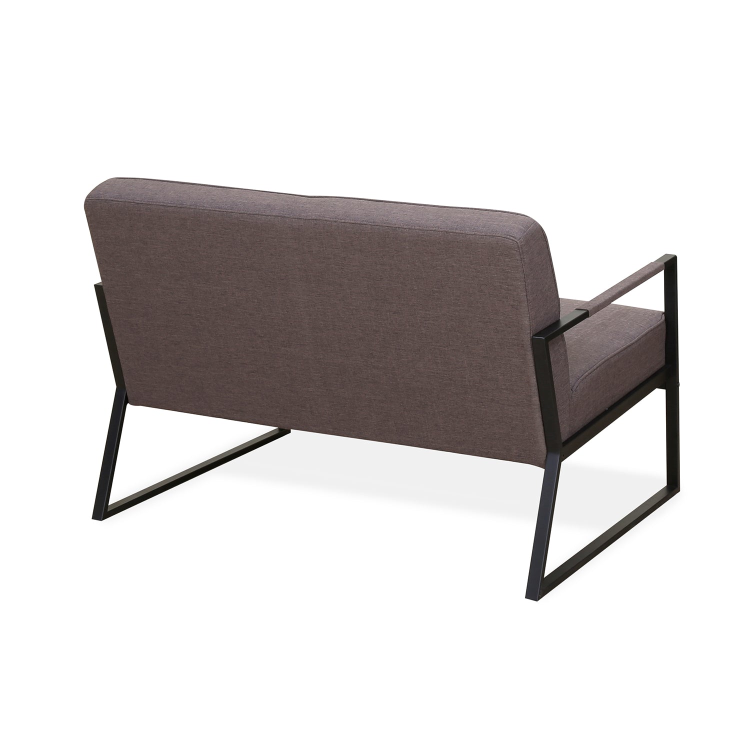 Remus 2 Seater Sofa (Dark Brown)