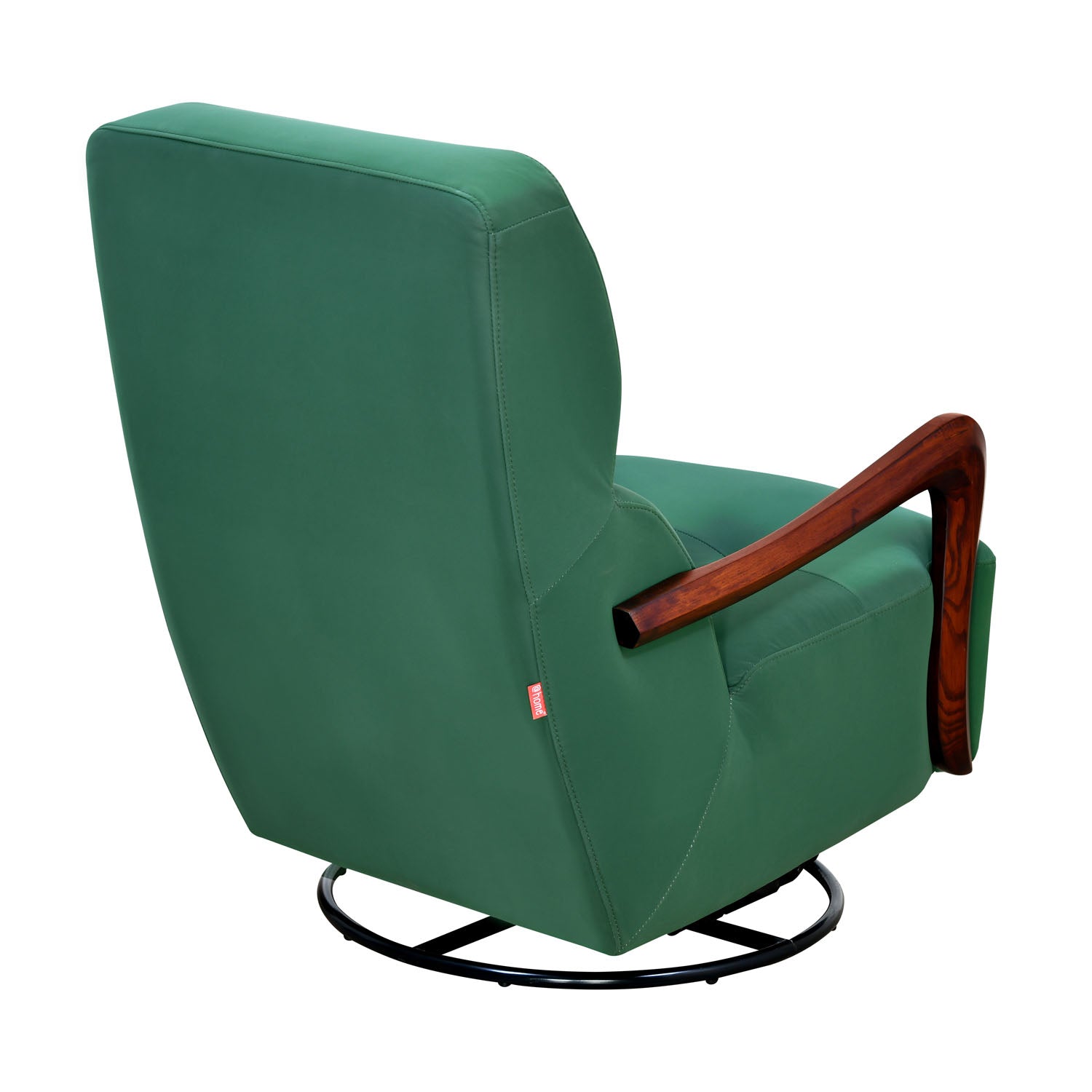 Rinella Rocker & Swivel Arm Chair (Forest Green)