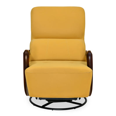 Rinella Rocker & Swivel Arm Chair (Gold)