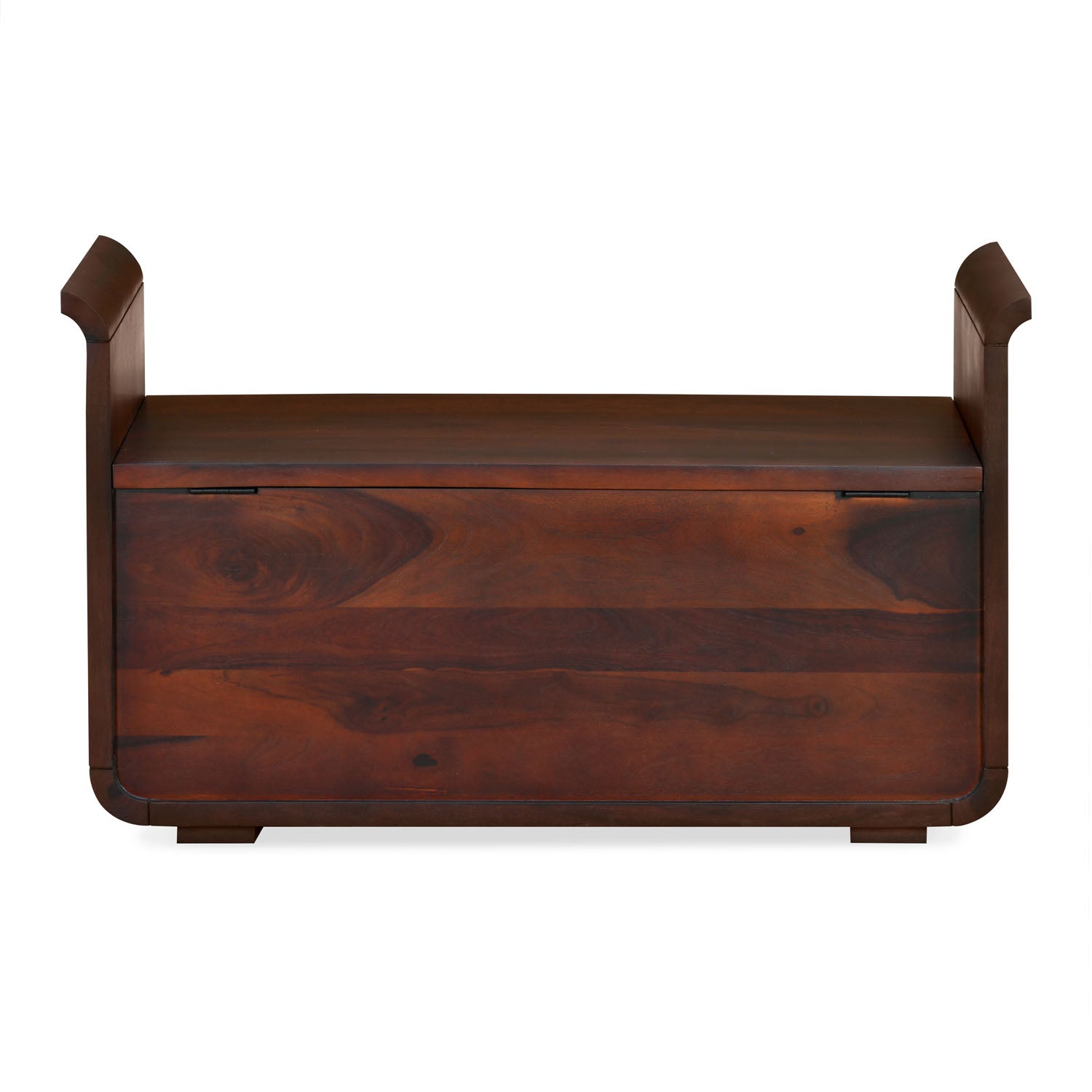 Rio Solid Wood Bench with Storage (Country Light)