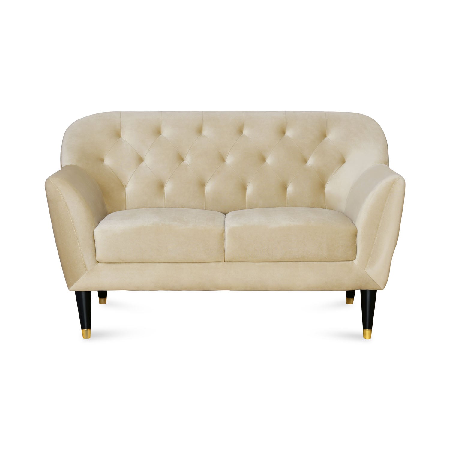 Roslin 2 Seater Fabric Sofa (Beige)