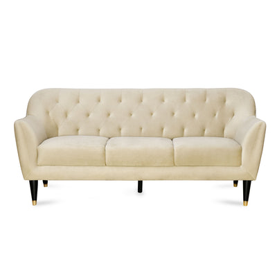 Roslin 3 Seater Fabric Sofa (Beige)