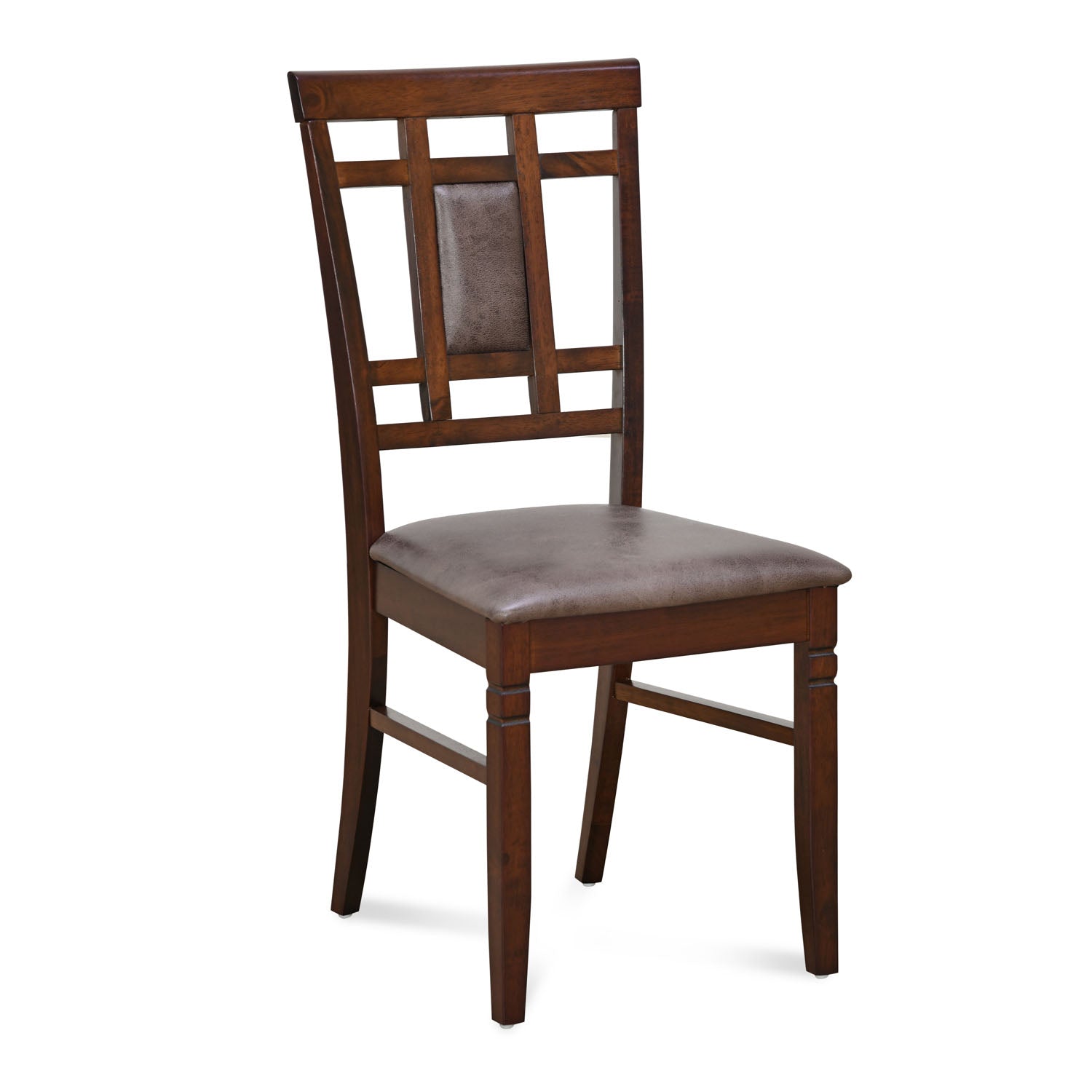 Ruby Solid Wood Dining Chair (Cappuccino)