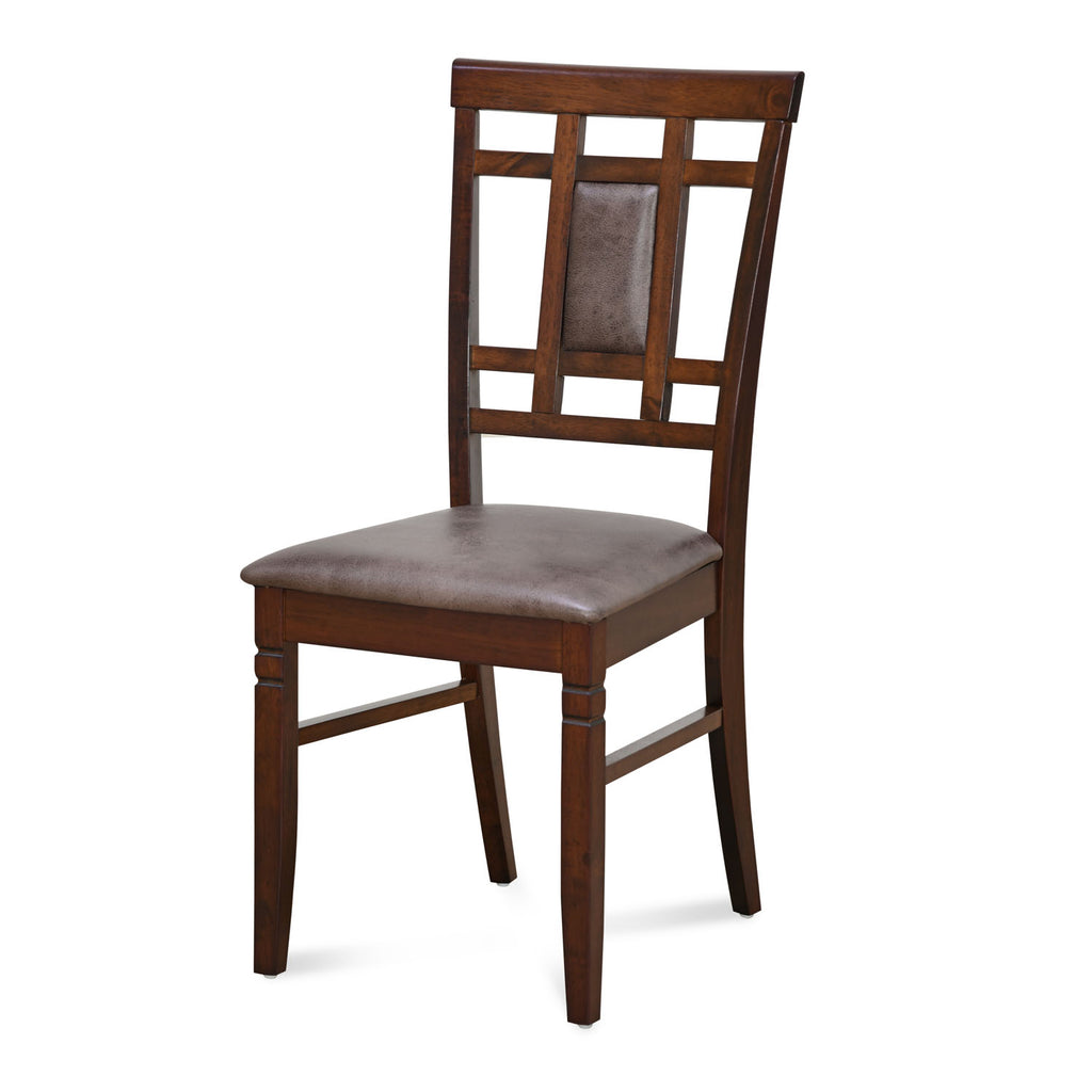 Ruby Solid Wood Dining Chair (Cappucino)