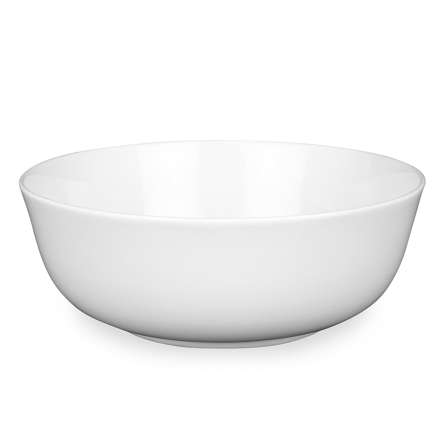 Round 8 Inch Serving Bowl (White)