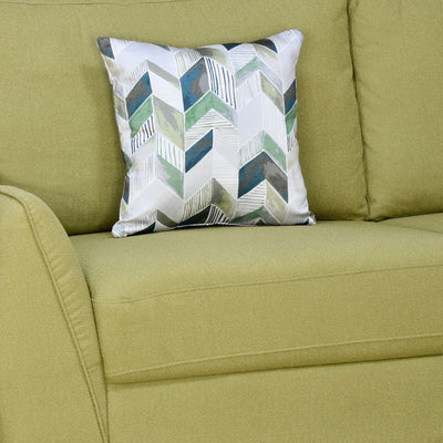 Springfield 3 Seater Fabric Sofa (Light Olive Green)