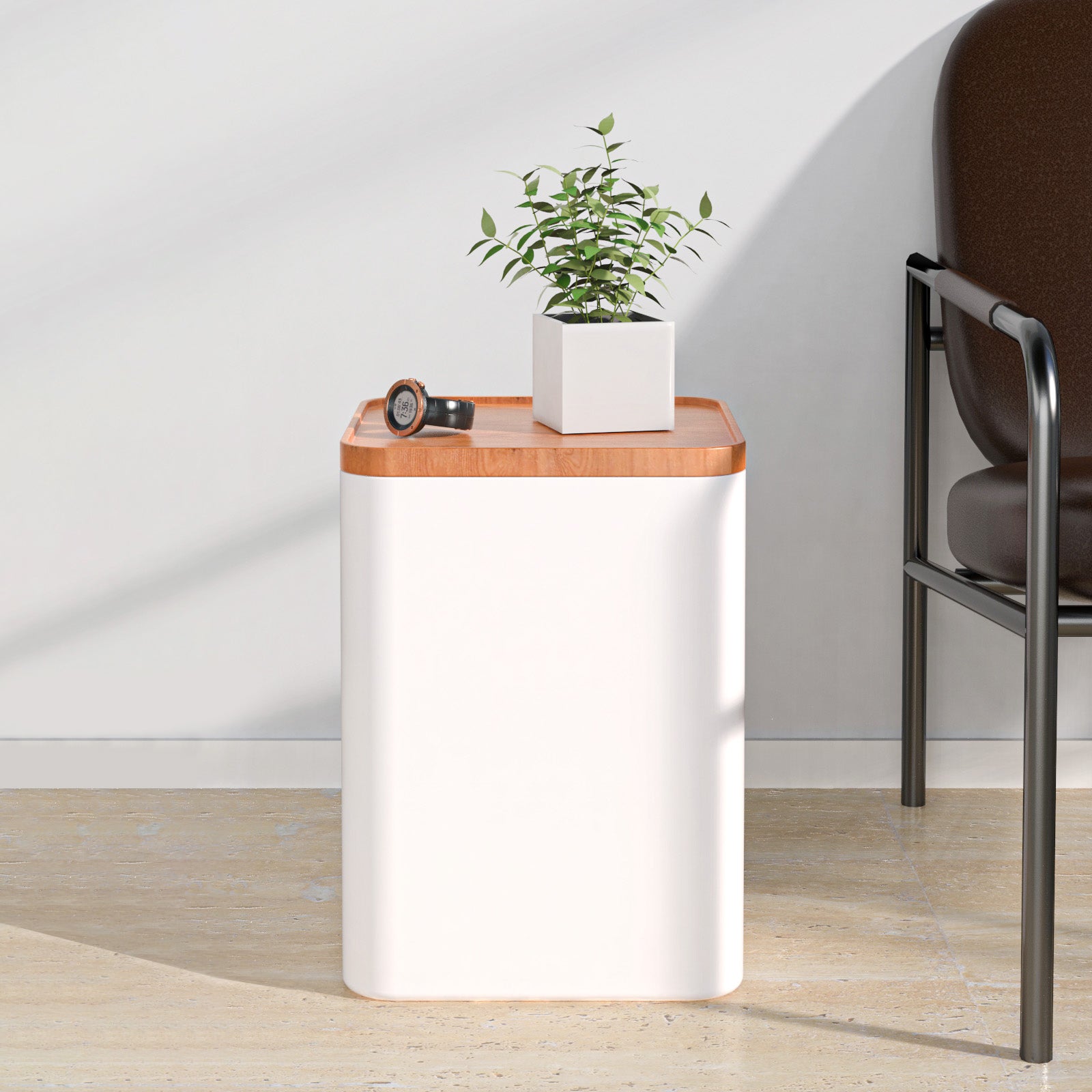 Starwood Side Table White