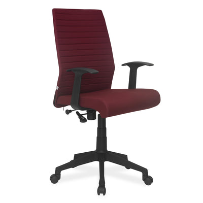 Thames Mid Back Chair (Maroon)