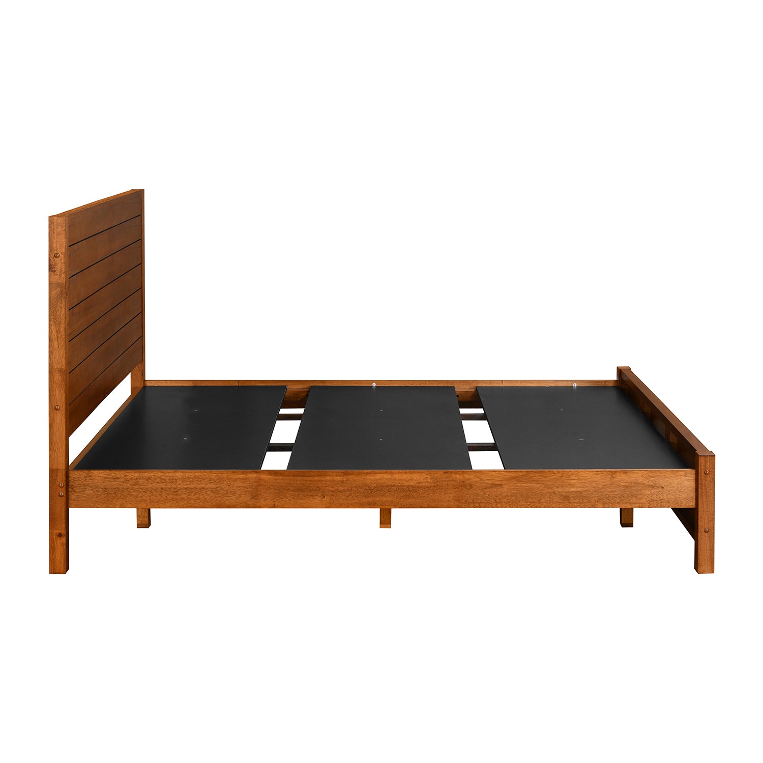 Timberland Solid Wood King Bed Without Storage (Wenge)