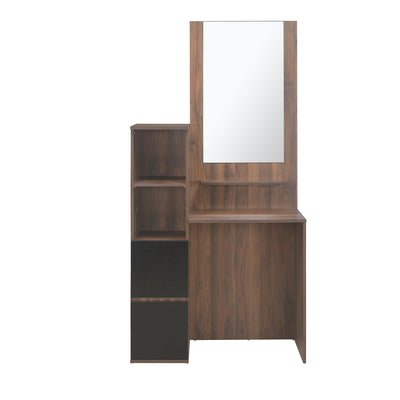 Tolstoy Dresser with Stool (Brown)