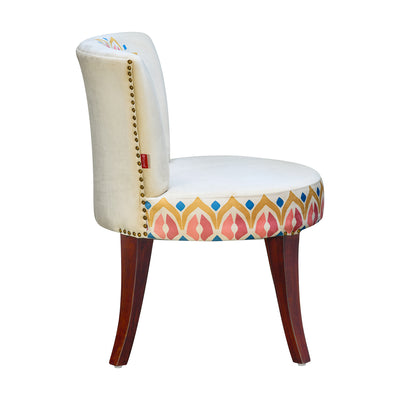 Tradition Fabric Arm Chair (Beige)