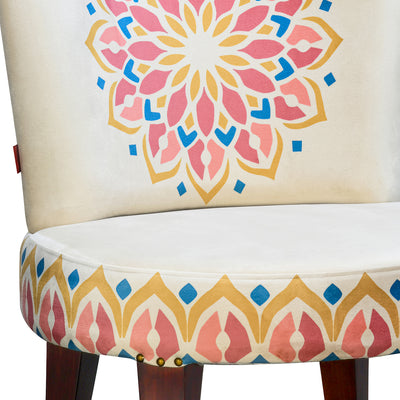 Tradition Fabric Arm Chair (Beige)
