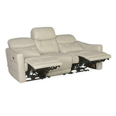 Vanity 3 Seater Electric Recliner (Ivory)