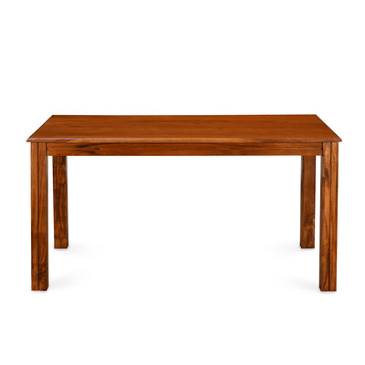 Vera 6 Searer Solid Wood Dining Table (Honey Brown)