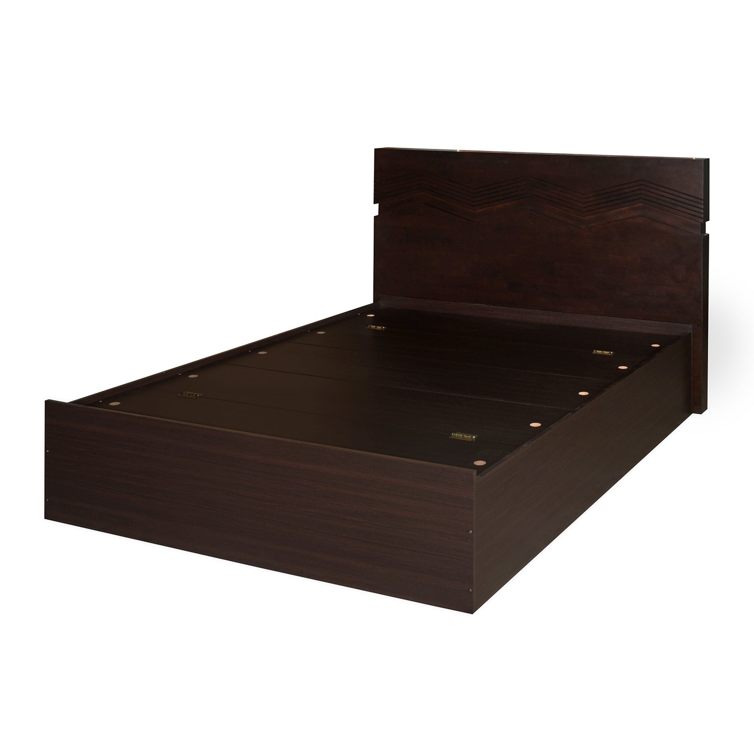 Waverton Queen Bed with Box Storage (Wenge)