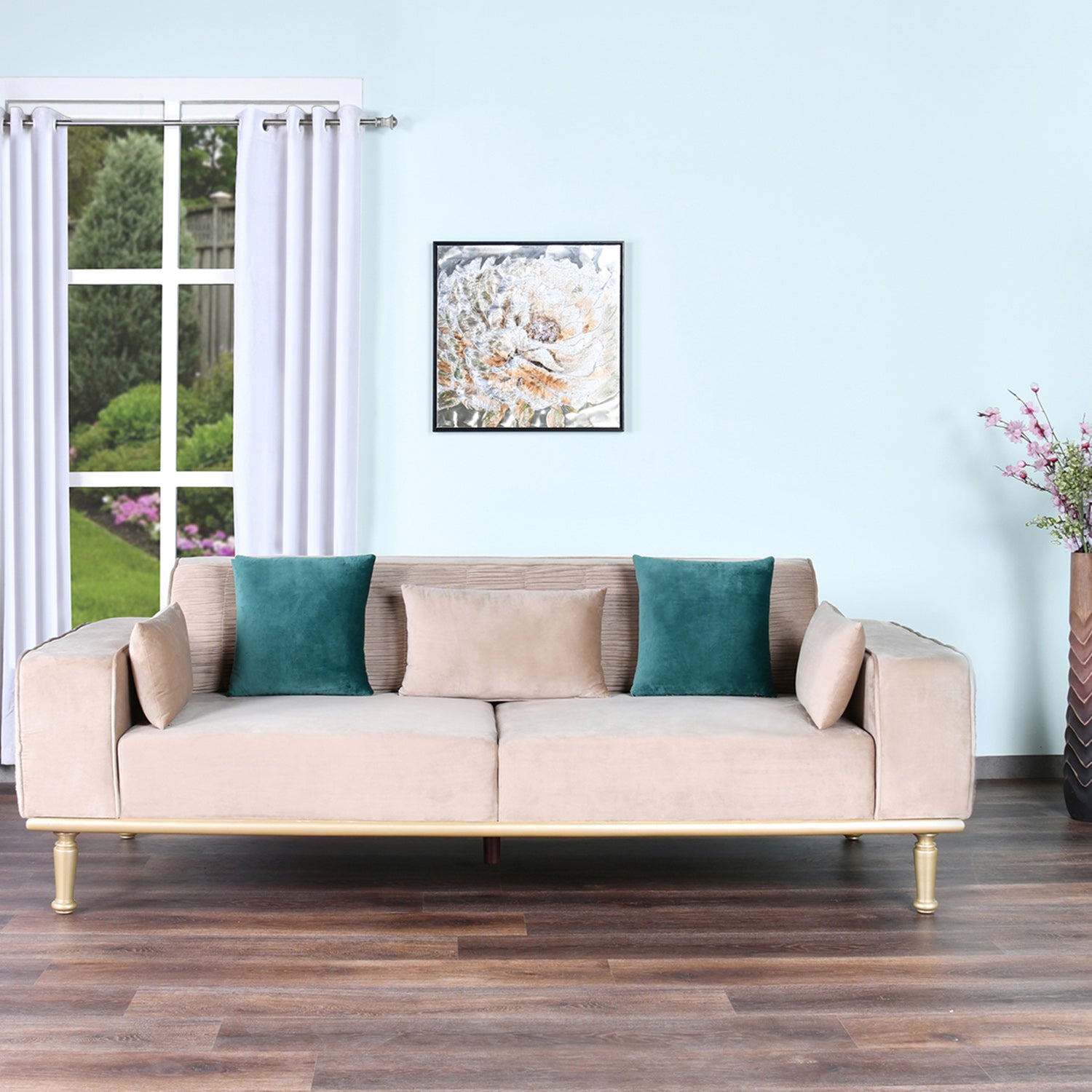 What is Villa Engineering Customization L Shaped Sofa Lounge Sofa Set  Living Room Furniture Light Luxury Leather Combination Sofa