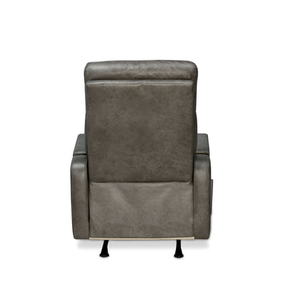 Woodbridge 1 Seater Fabric Rocker Recliner (Grey)