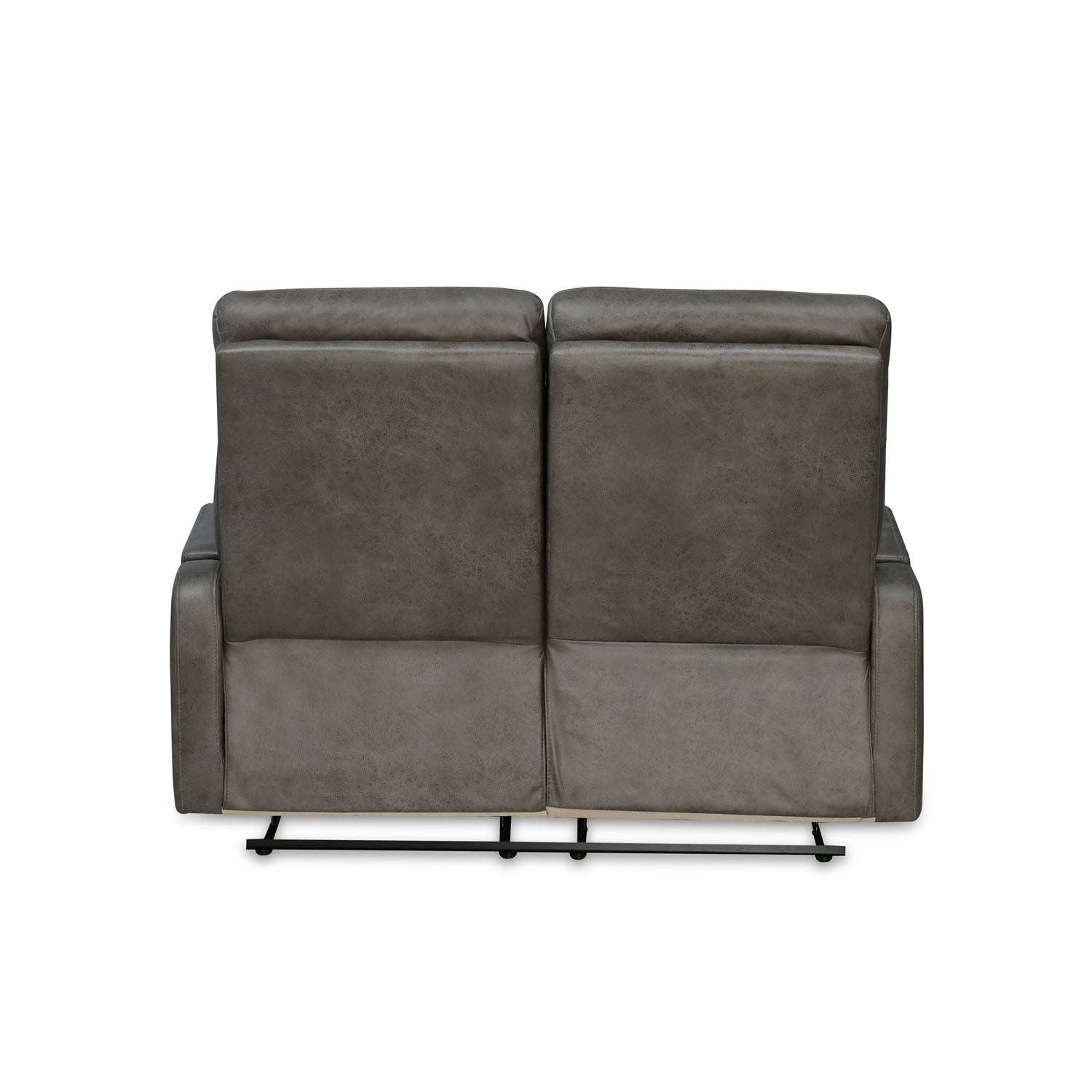 Woodbridge 2 Seater Fabric Recliner (Grey)