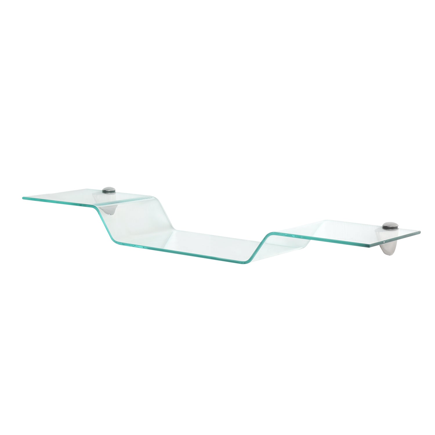 Clarity Glass Wall Shelf (Clear)