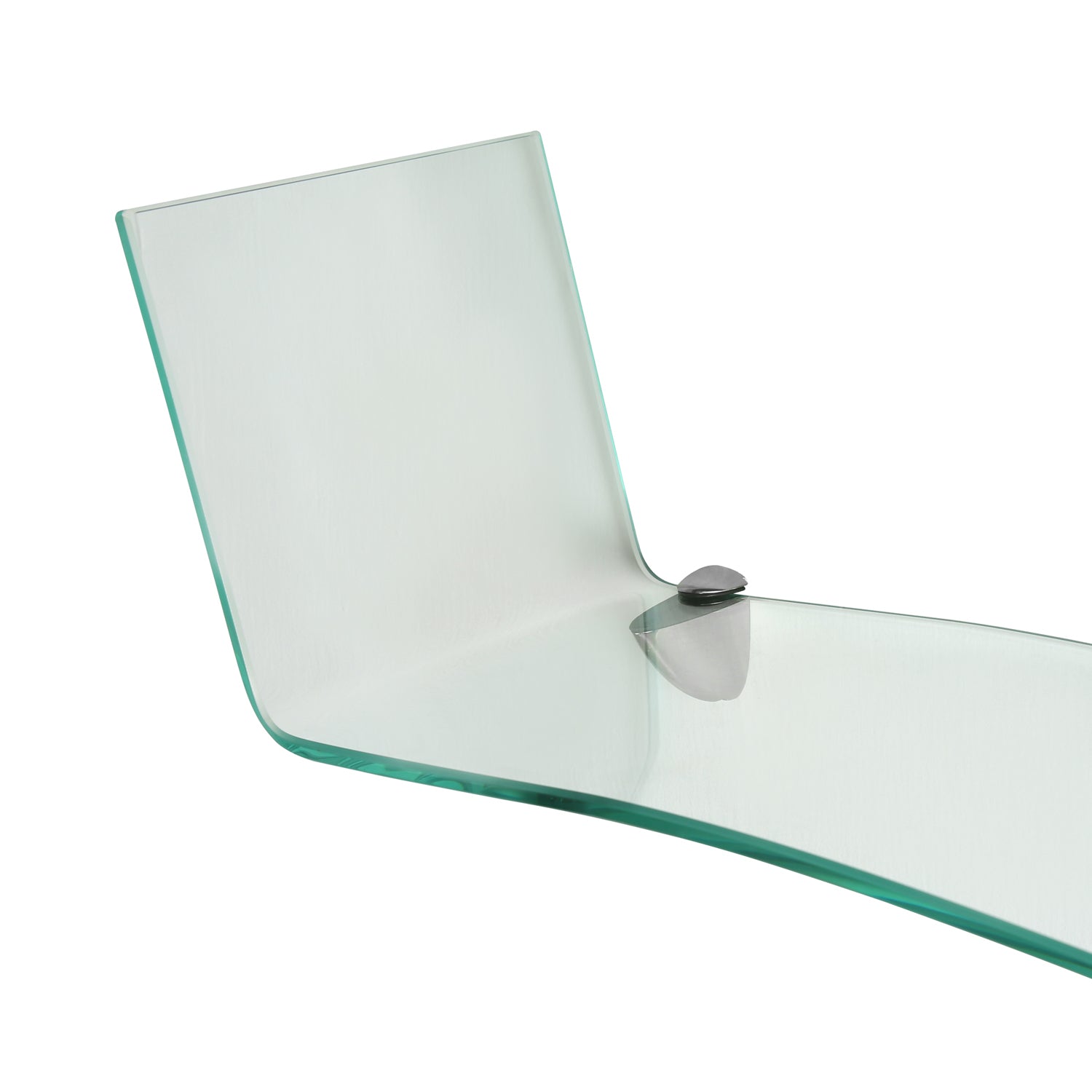 Flo Glass Wall Shelf (Clear)
