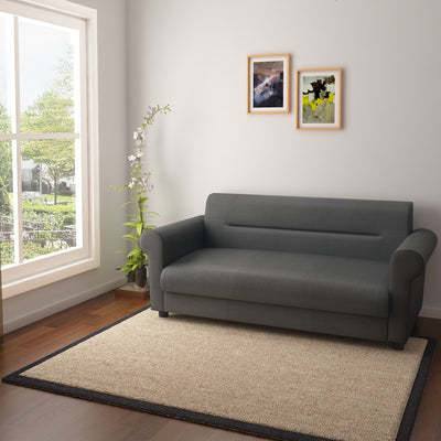 Pashe 3 Seater Sofa (Grey)