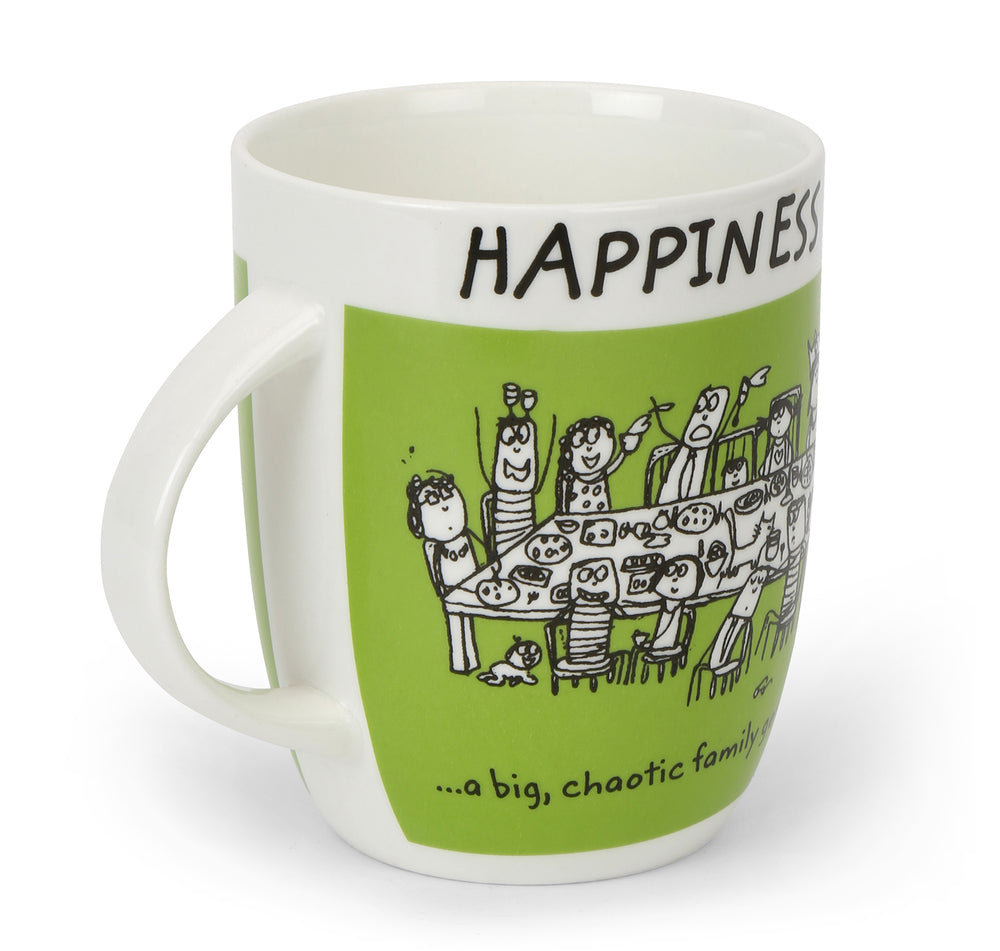 Hap Family 420 ml Coffee Mug (Green)