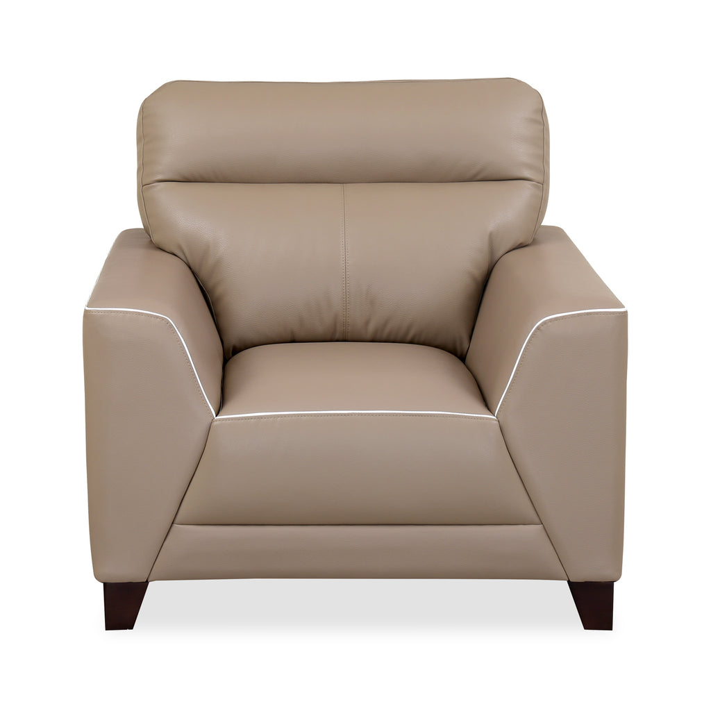 Hayley One Seater Sofa (Mocha Brown)