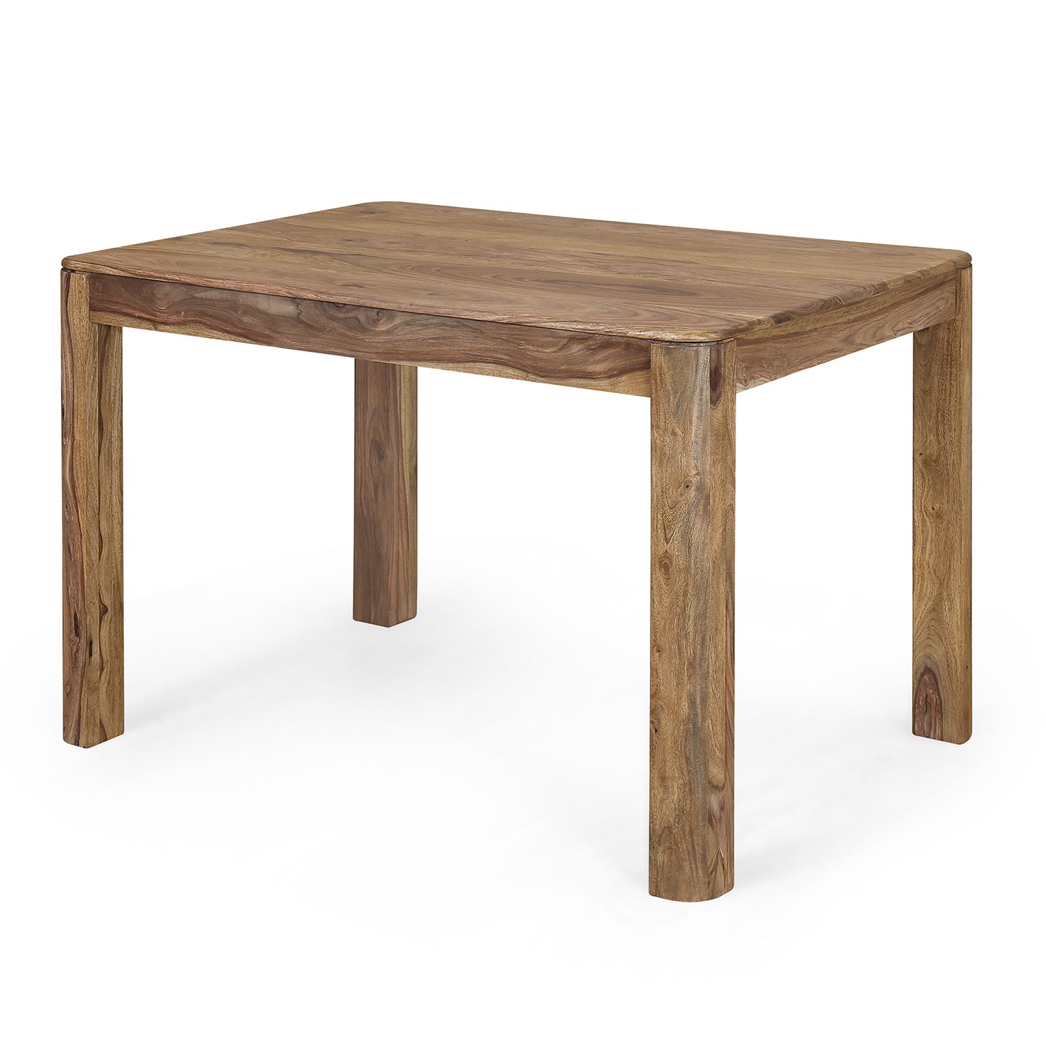 Miracle Four Seater Dining Table (Natural Walnut)