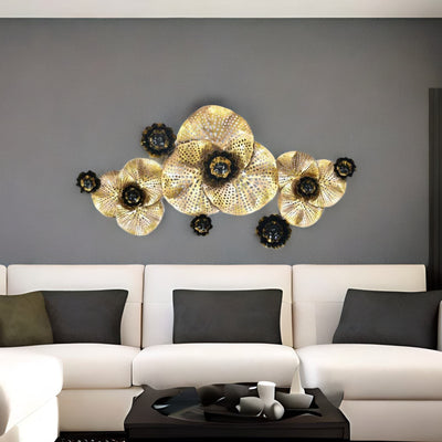 Buy Coral Reef Wall Decor (Black & Gold) Online- At Home by Nilkamal