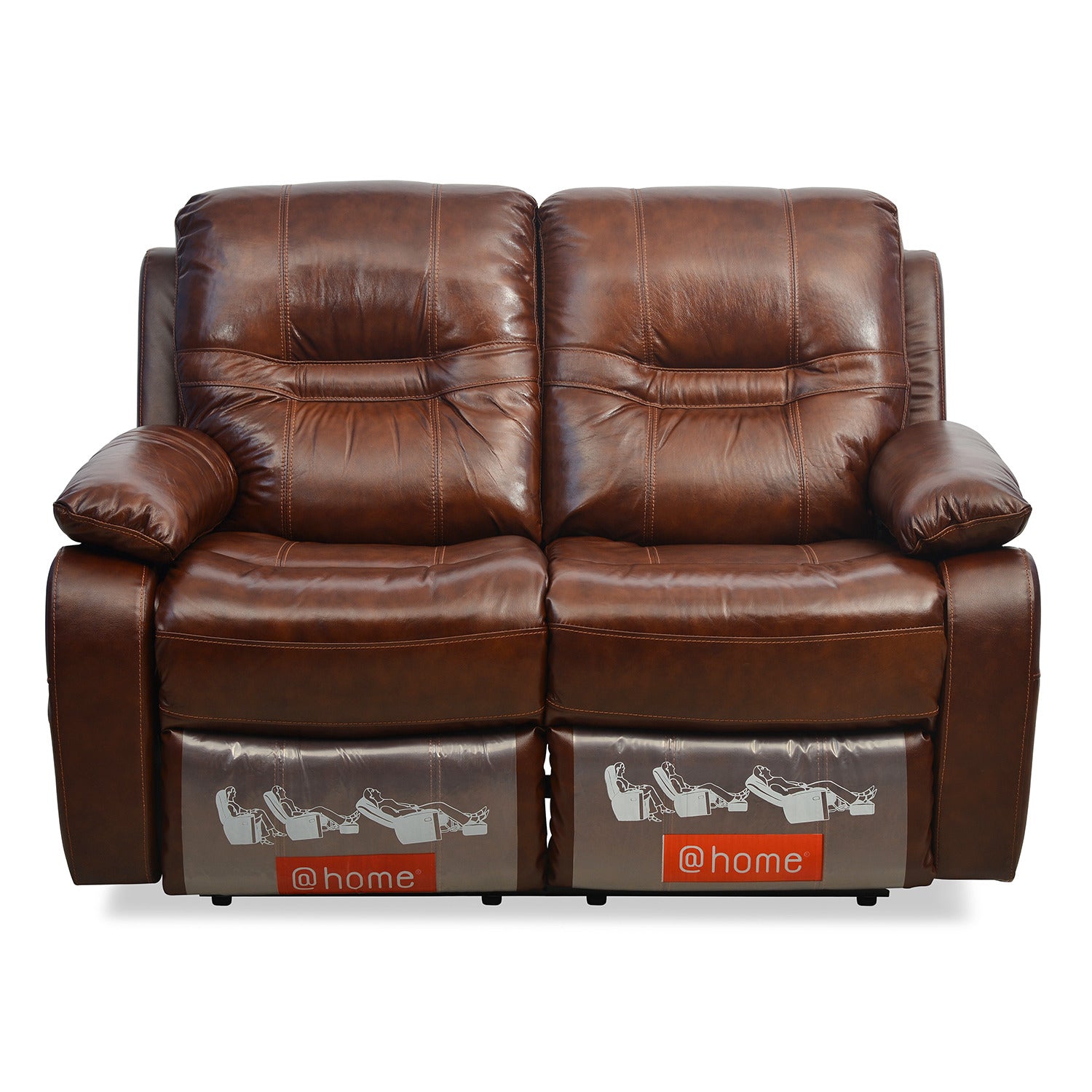 Wilson 2 Seater Sofa With Manual Recliner (Carmel)